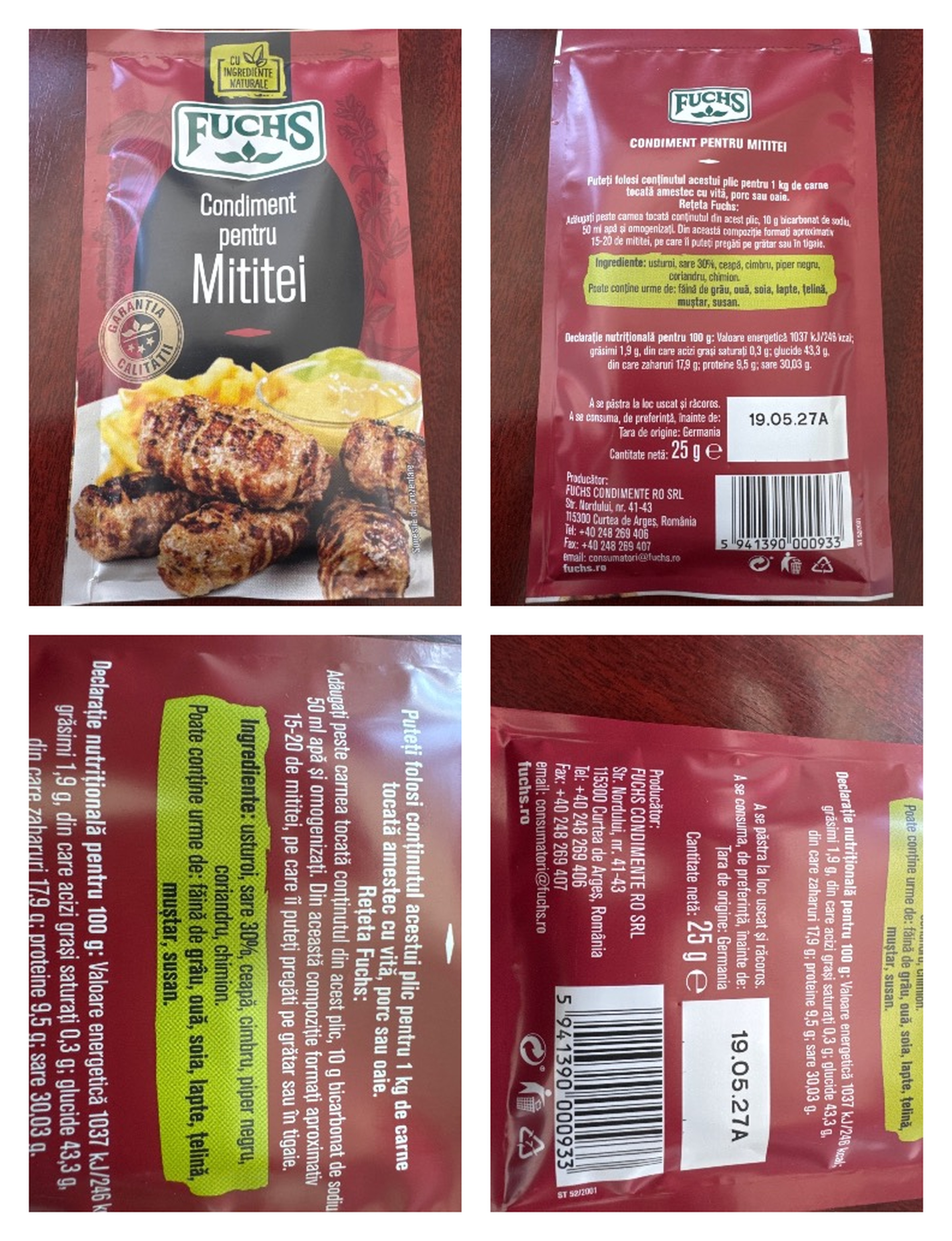 Sachet — recommended photo set for Sativum contributors